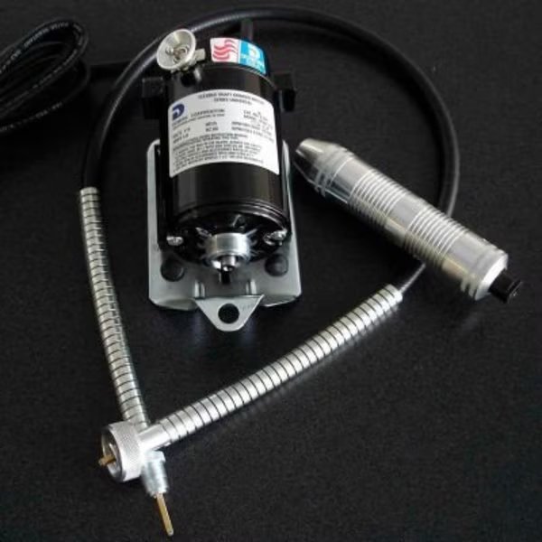 Dumore Flex Shaft Low Speed Grinder, Series 6, 115V, 16,000 RPM, Dumore, Mfr#: 8567-210